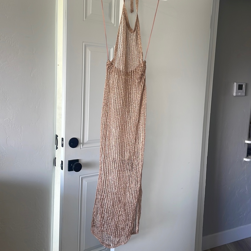 Rose Gold Pool or Beach Coverup